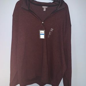NWT Van Heusen Quarter Zip